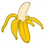 Kuorittu banaani