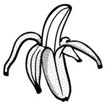Очищенный банан