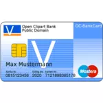 Card de credit vector imagine