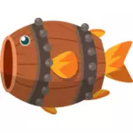 प्रति बैरल मछली छवि