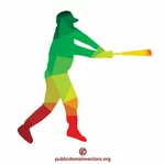 Baseball-Hitter-Silhouette