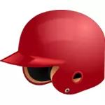 棒球的头盔矢量图像