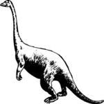 رسم ديناصور