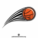 バスケットボールトレイルロゴ