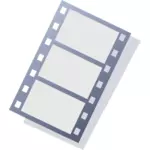 Rekaman video ikon vector clipart