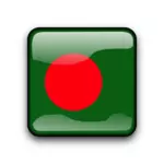 Botão de bandeira do Bangladesh