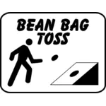 Bean torby wrzucić znak
