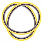 Twee gele cirkels