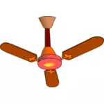 Ilustración vectorial del ventilador