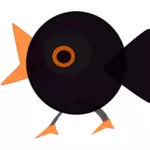 Imagine desene animate de o pasăre