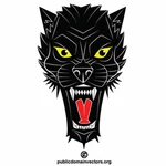 Черный волк клип искусства