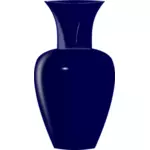 蓝色的花瓶