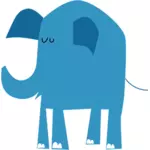 Blå elefant bild