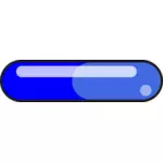 Niebieski przycisk w kształcie pigułki