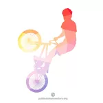 BMX-Biker-silhouette