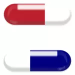 Illustrazione vettoriale di pillole