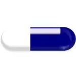 Illustration ClipArt-bilder av ett piller
