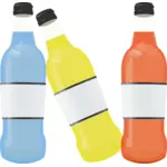 Gekleurde flessen afbeelding