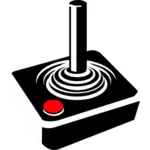 Uma ilustração em vetor joystick velho