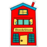 Векторные картинки мультфильм книжный магазин