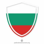 Emblem bendera Bulgaria