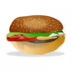 Burger gambar