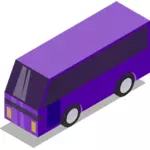 Фиолетовый автобус