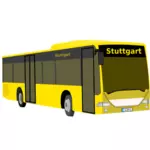 En gul buss