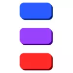 Botões coloridos web