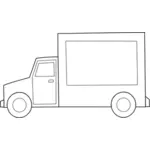 Graphiques vectoriels de camion