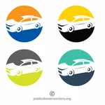 Koncepcja logo warsztatu samochodowego