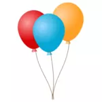 Balloons vector graphics