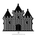 Castle vector clip art
