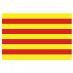 Catalonia flagg