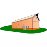Grafika wektorowa stodoła