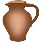 Einfache Keramiktopf