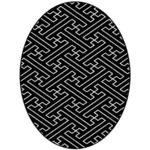 Black patterned egg