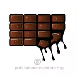 Chocolade vectorafbeeldingen