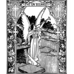 Ilustração de cartaz cor Christian Easter