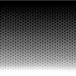 Flowery black and white template