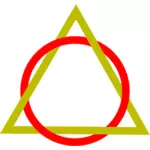 Lingkaran dan segitiga