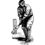Klasik kriket oyuncusu