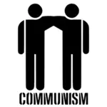 共産主義のステンシル