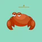 Krabbe vector illustrasjon