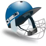 Image vectorielle de casque de cricket