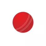 Крикет мяч векторное изображение