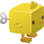 Yellow chick toy