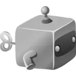 Gray cube toy