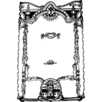 Curly tower frame