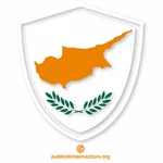 Bandiera di Cipro cresta araldica